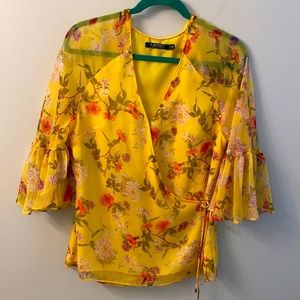 Lauren Ralph Lauren yellow top